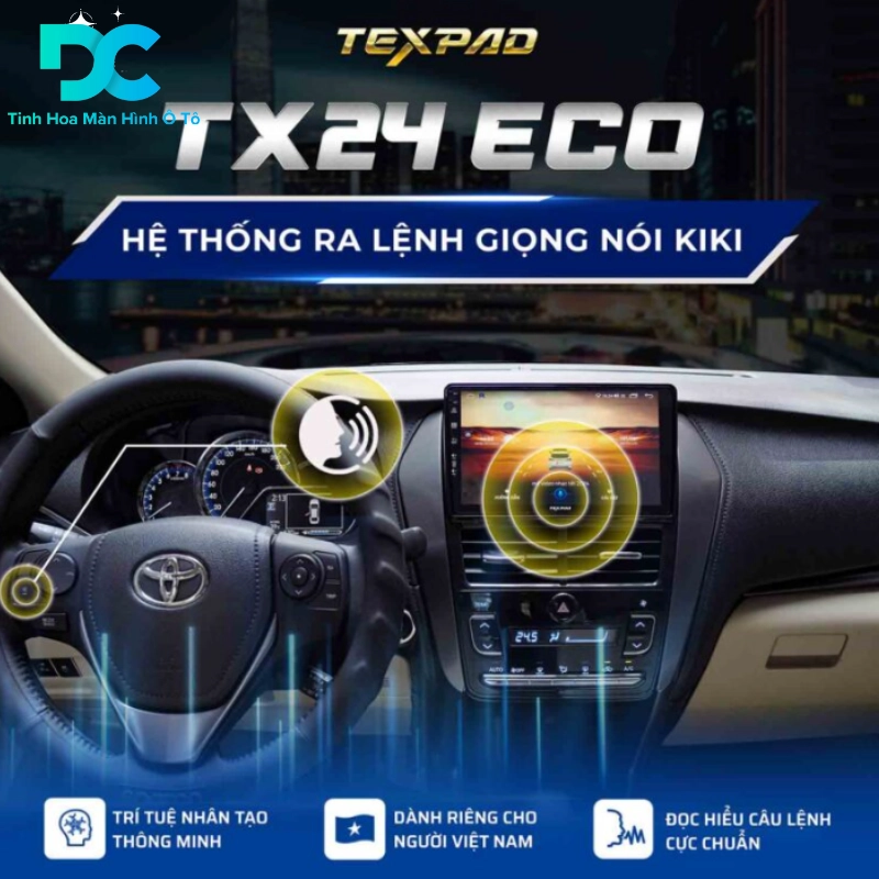 Màn hình TexPad TX24 Eco tích hợp trợ lý giọng nói Kiki do Zalo AI phát triển
