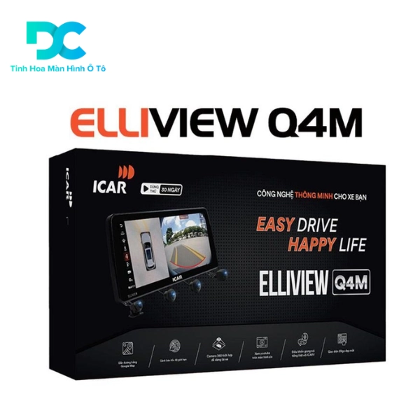 Màn hình Android Attrage thương hiệu Elliview