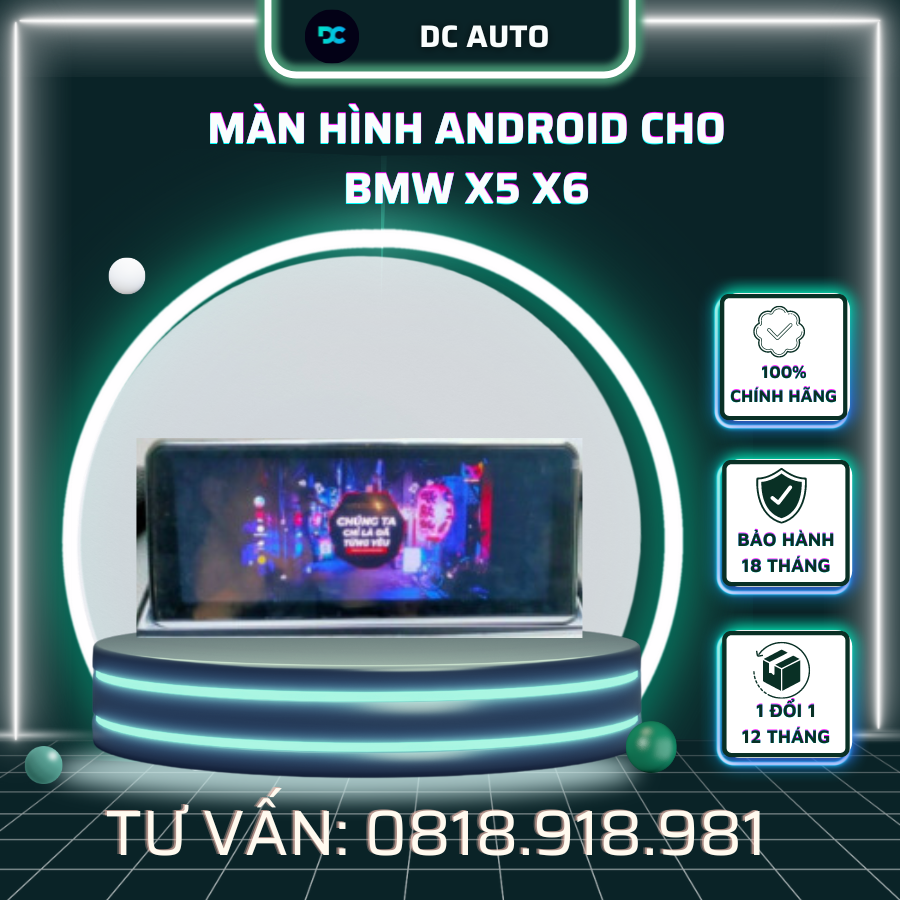 Màn hình Android cho BMW X5 X6