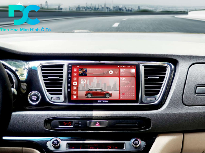 Dịch vụ lắp đặt màn hình Android chuyên nghiệp cho xe Mercedes-Benz Sprinter