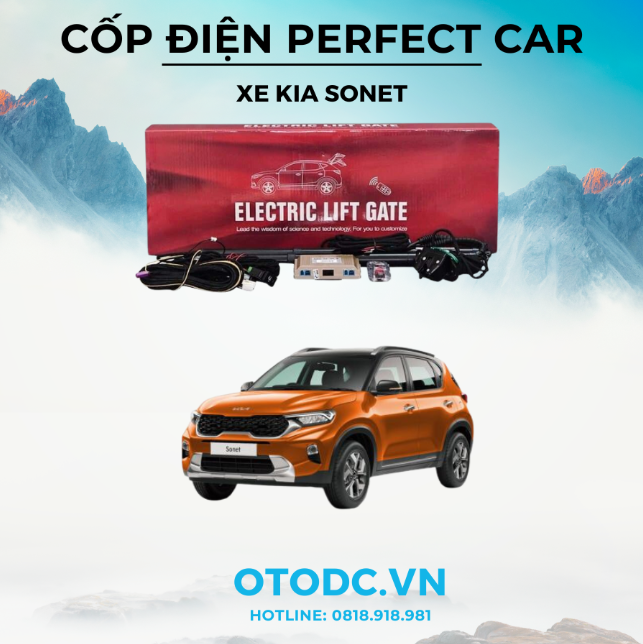 Cốp Điện Xe Kia Sonet Hiệu Perfect Car 