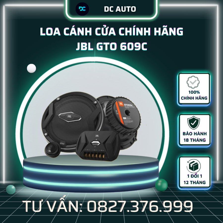 Loa cánh cửa chính hãng JBL GTO 609C