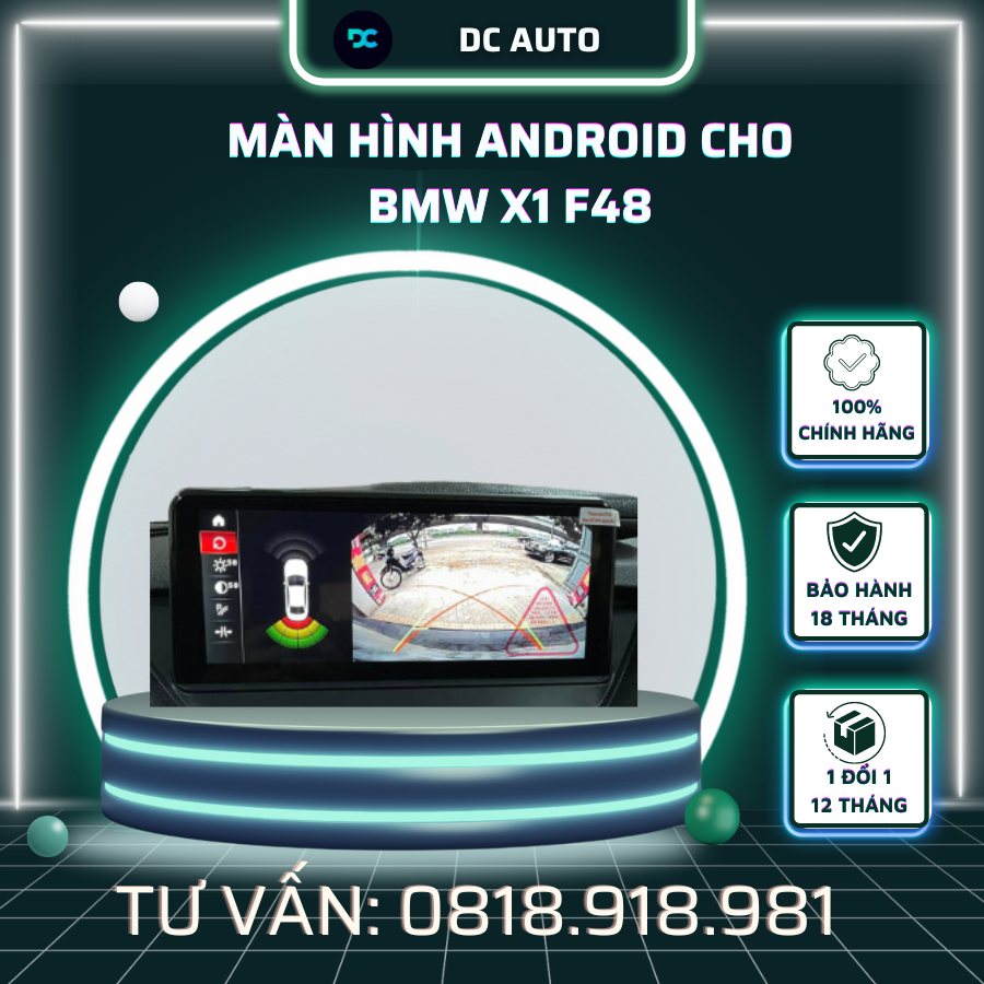 Màn hình Android cho BMW X1 F48