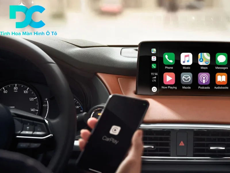 Apple CarPlay/Android Auto dành cho xe Mazda BT-50