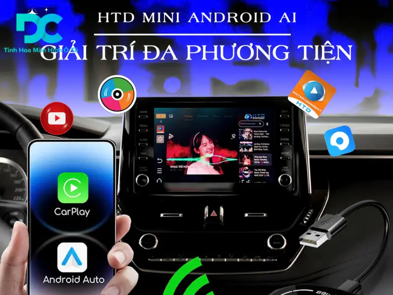 Tích hợp nhiều tính năng giải trí 