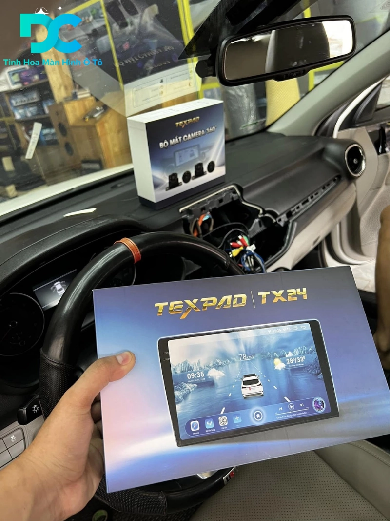 Màn hình ô tô TexPad TX24 Ultra 2K liền camera 360 là gì?