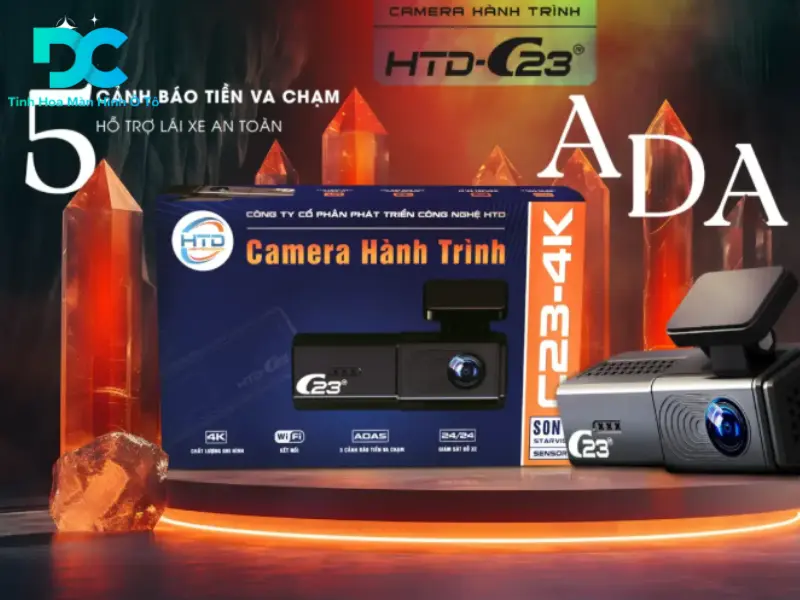 Hỗ trợ lái xe tiên tiến ADAS với 5 loại cảnh báo