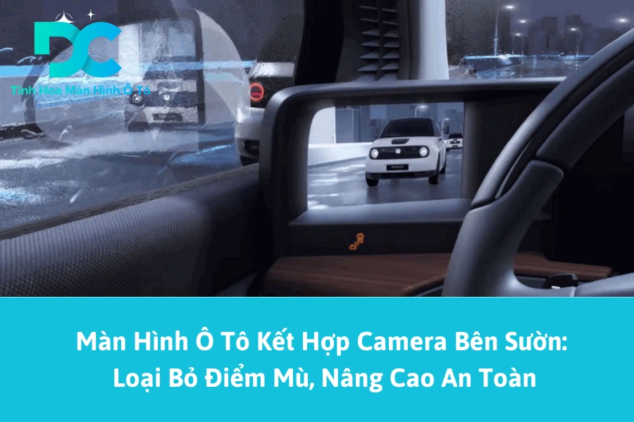 Màn Hình Ô Tô Kết Hợp Camera Bên Sườn: Loại Bỏ Điểm Mù, Nâng Cao An Toàn