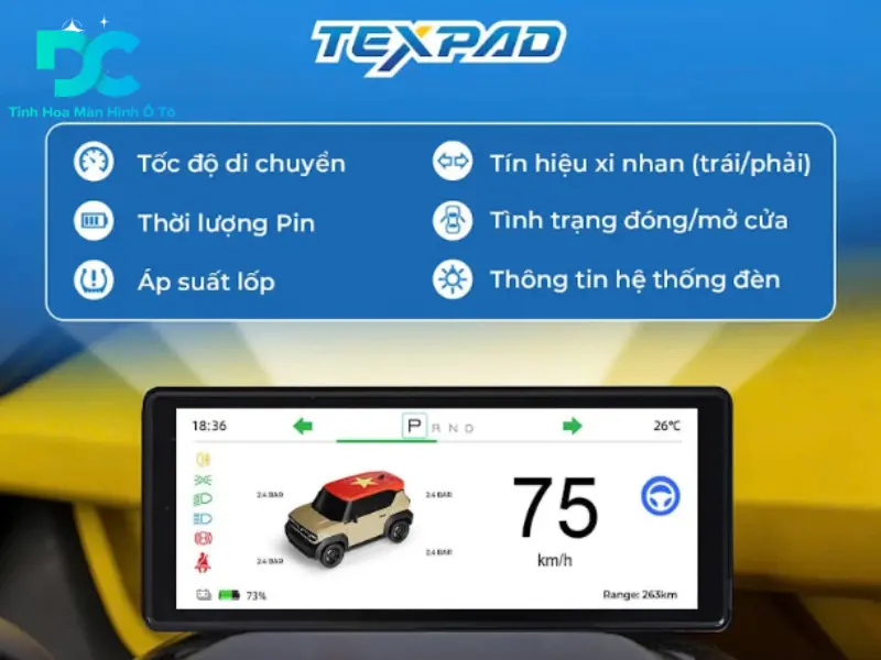 màn hình odo vf3