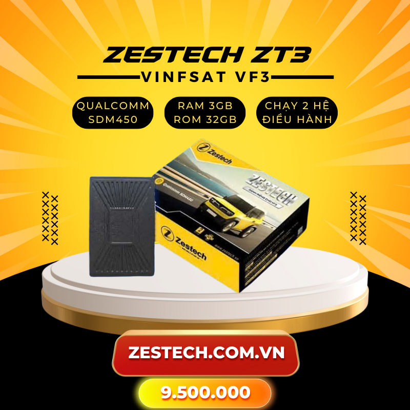Màn Hình Android Zestech ZT3 Vinfast VF3 MHU ZESTECH VF3