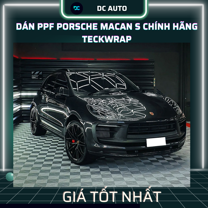 Dán PPF Ngoại Thất Porsche Macan S Chính Hãng Teckwrap