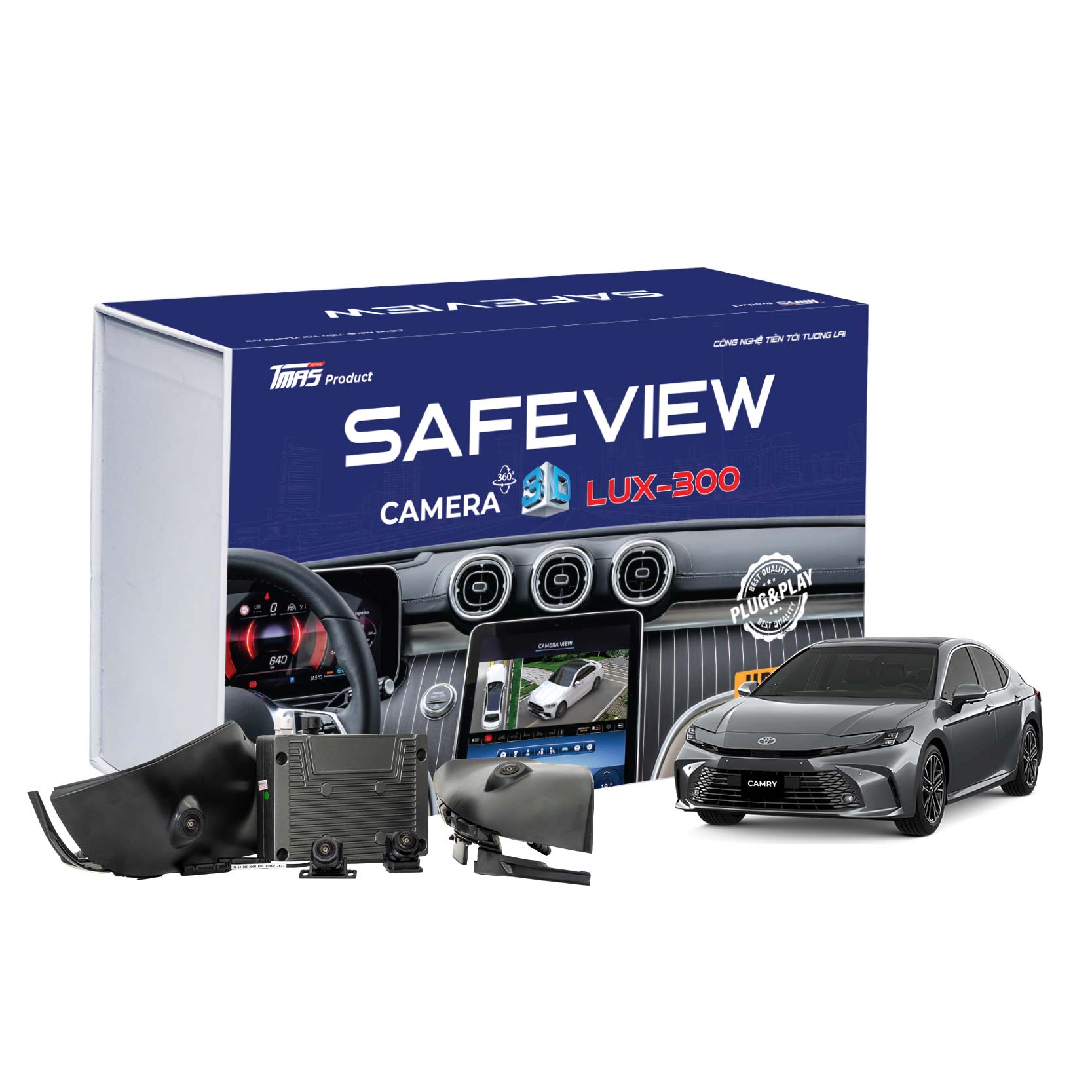 Camera 360 SAFEVIEW LUX - 300 dành riêng cho xe TOYOTA CAMRY 