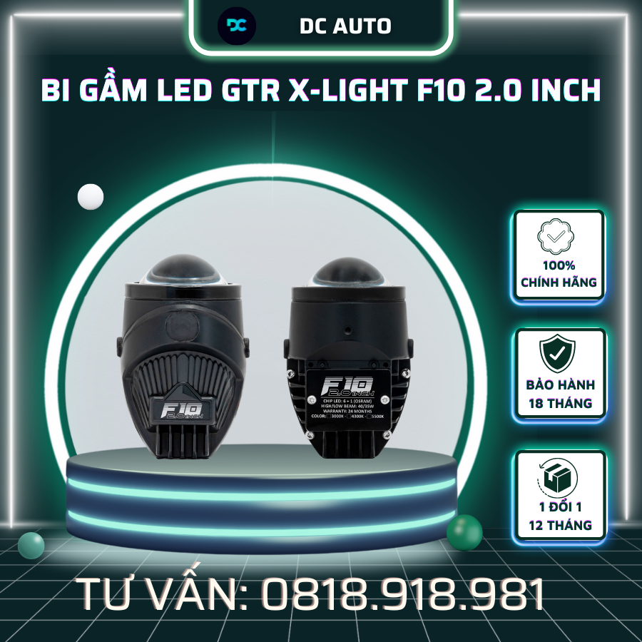 Đèn Bi gầm X-Light F10 New