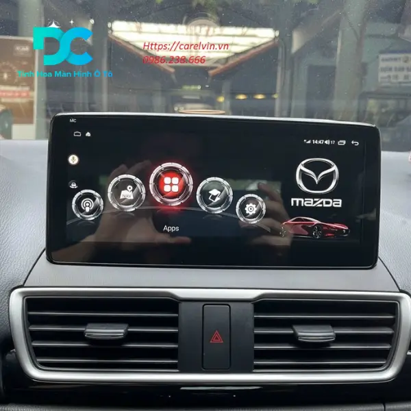 Cách lựa chọn màn hình Mazda 3 chính hãng