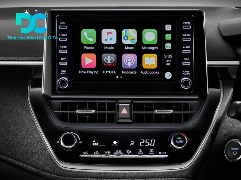 Kinh nghiệm chọn màn hình cho xe Toyota Altis