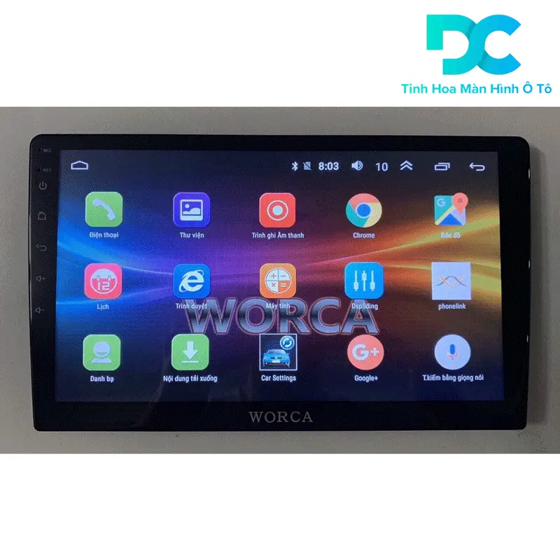 Giá thành màn hình Android Worca rẻ so với các sản phẩm cùng phân khúc