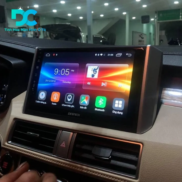 Màn hình Android Mercedes thương hiệu Zestech