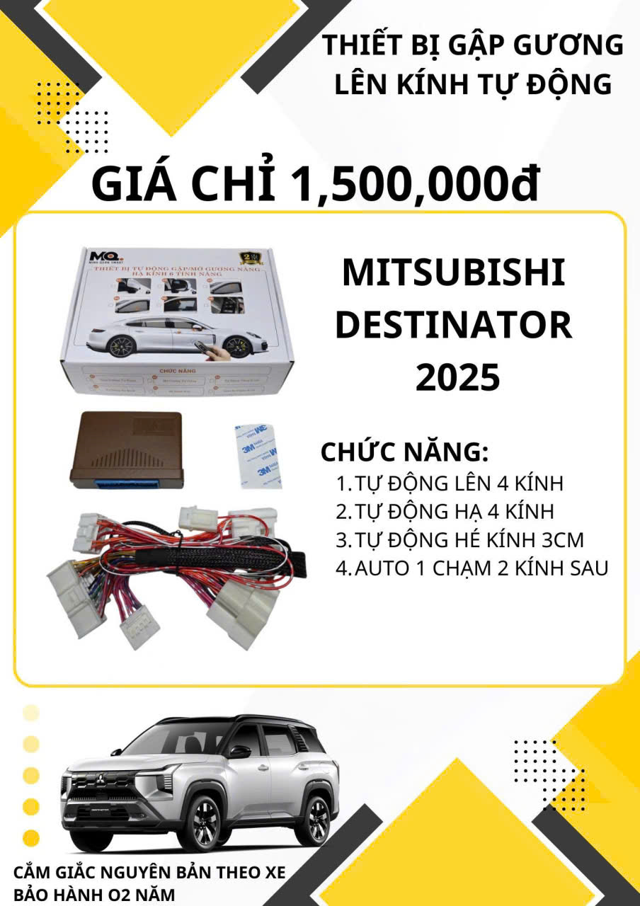 Lên Xuống Kính Tự Động Mitsubishi Destinator