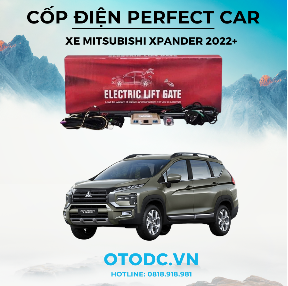 Cốp Điện Xe Mitsubishi Xpander 2022 + Chính Hãng Perfect Car 