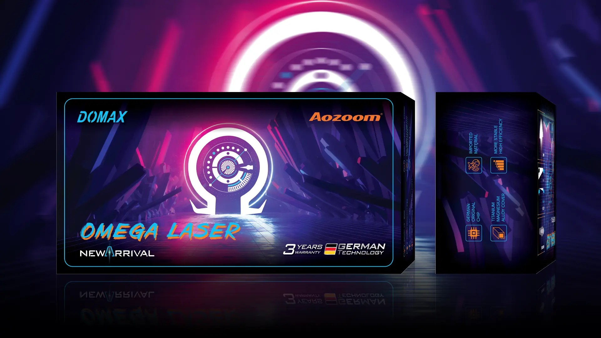 Bi led Laser Aozoom OMEGA Laser NEW ARRIVIAL công suất 70/80w