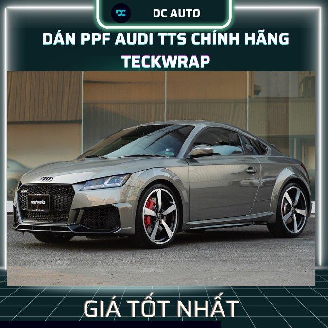 Dán PPF Ngoại Thất Audi TTS Chính Hãng Teckwrap