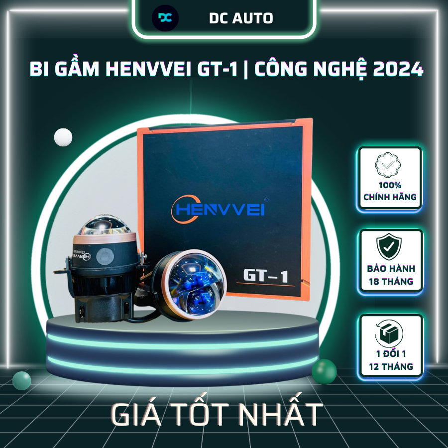 BI GẦM HENVVEI GT-1 | Bi Gầm Công Nghệ Mới 2024