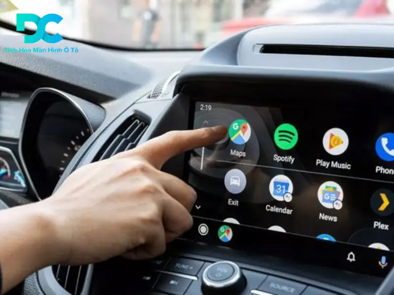 Lắp đặt màn hình Android cho xe Hyundai