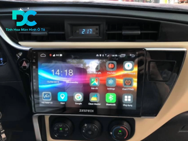 màn hình Android Altis thương hiệu Zestech