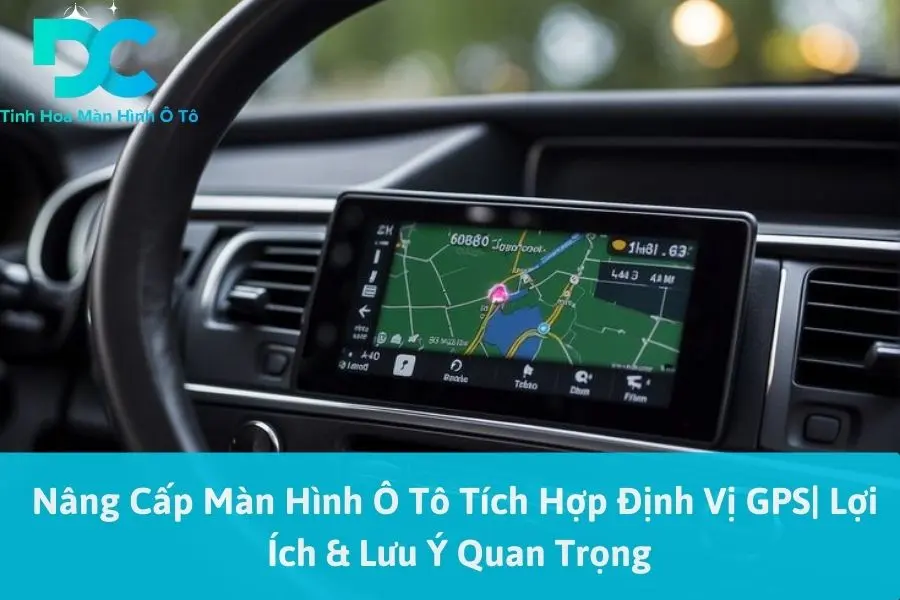 Nâng Cấp Màn Hình Ô Tô Tích Hợp Định Vị GPS| Lợi Ích & Lưu Ý Quan Trọng