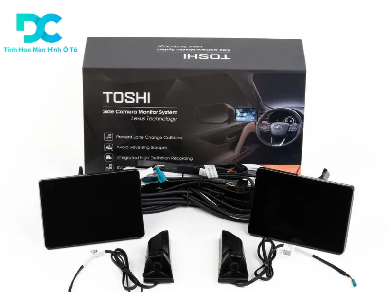 Camera gương hậu điện tử TOSHI