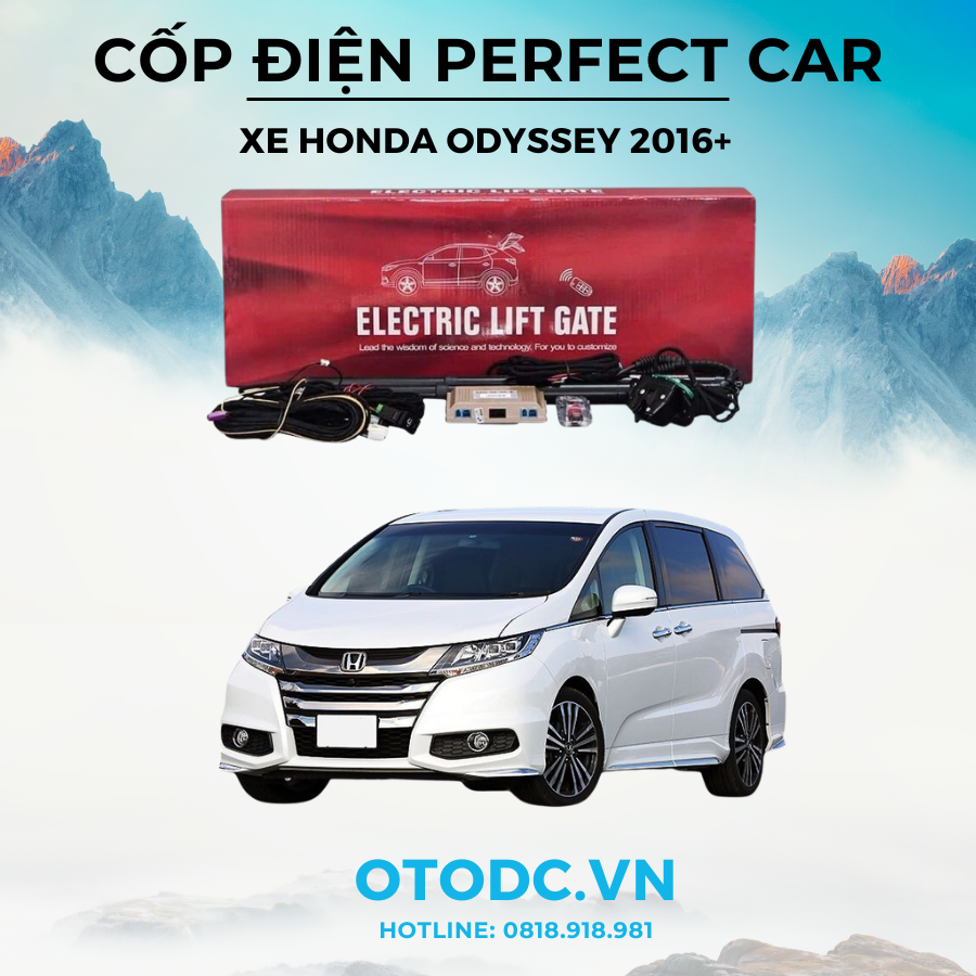 Cốp Điện Xe Honda Odyssey 2016+ Chính Hãng Perfect Car