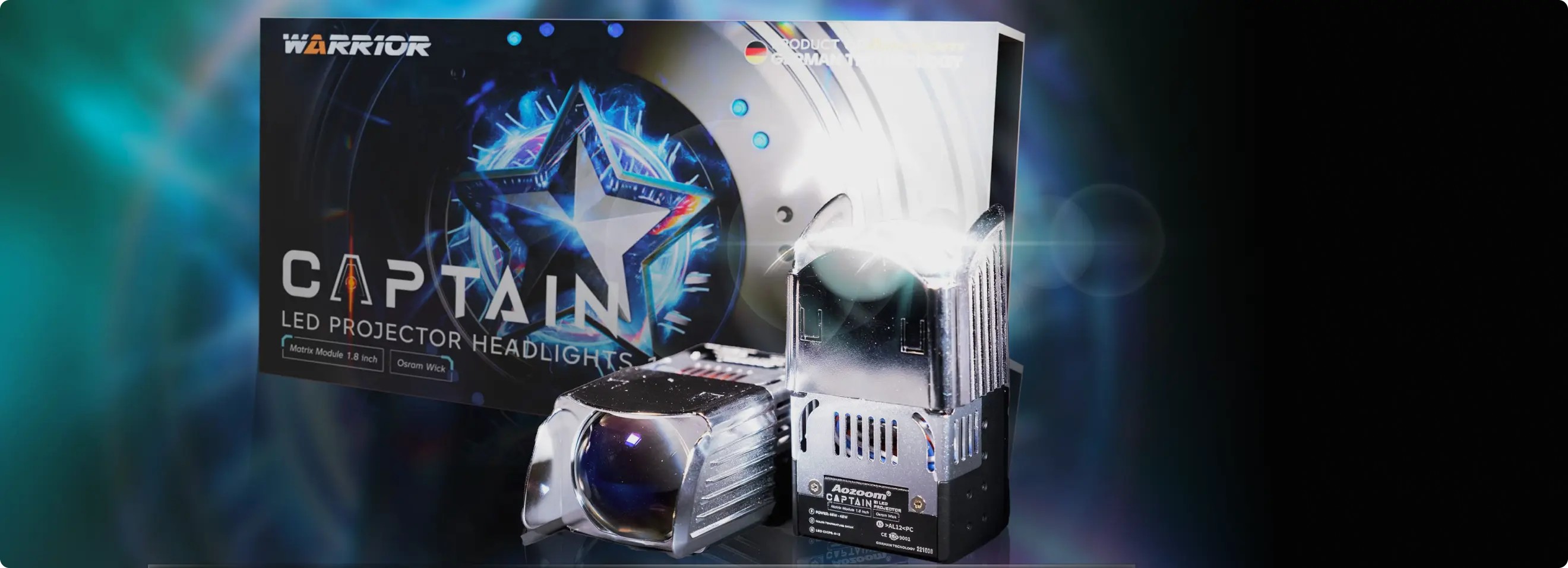 Bi Led Pha Aozoom Captain Light 1.8 inch