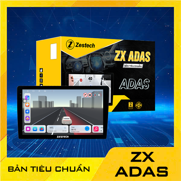 Màn  hình Android Zestech ZX ADAS tiêu chuẩn 