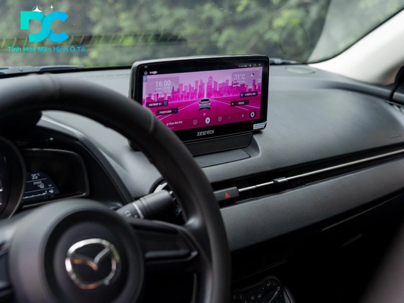 Tổng quan về màn hình Zestech Mazda 2 – 2 hệ điều hành có camera 360