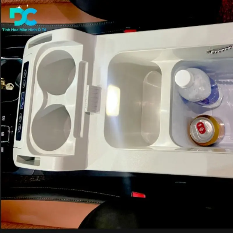 Tủ lạnh mini 2 trong 1 bệ tỳ tay CANIVAL