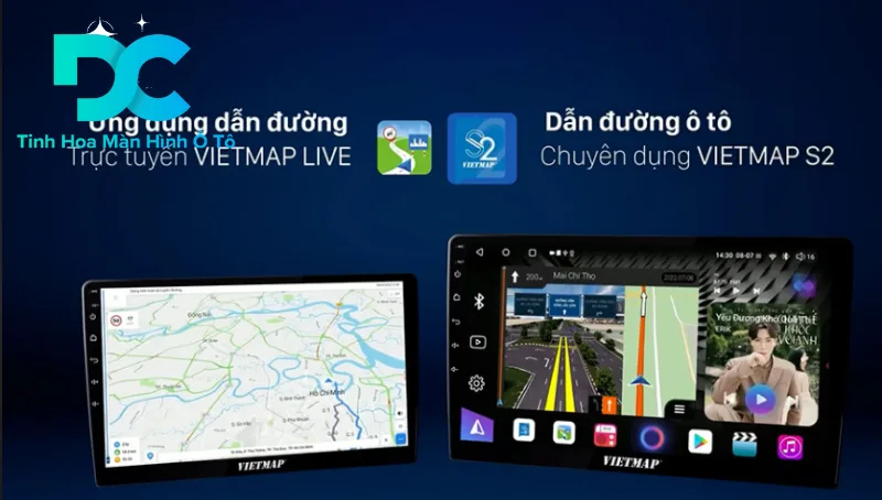 Các dòng sản phẩm màn hình Android Vietmap