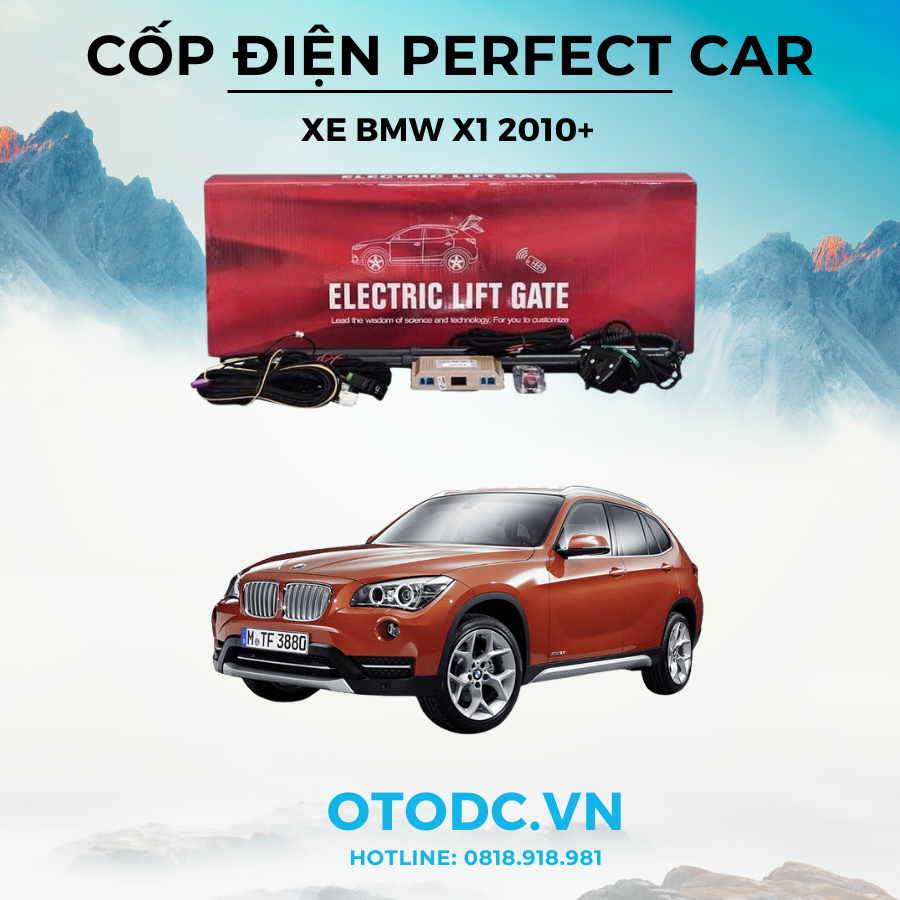 Cốp Điện Xe BMW X1 2010+ Chính Hãng Perfect Car