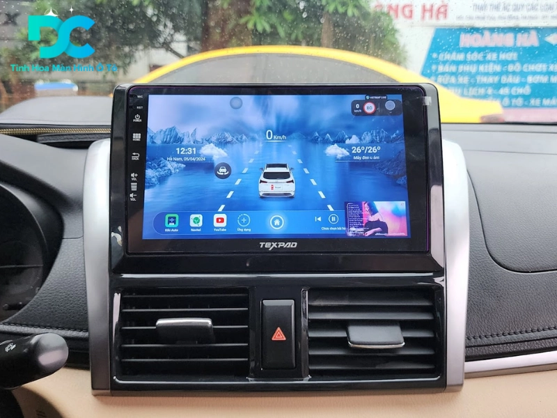 Màn hình ô tô TexPad TX24 có thể truy cập không giới hạn vào kho ứng dụng CH Play
