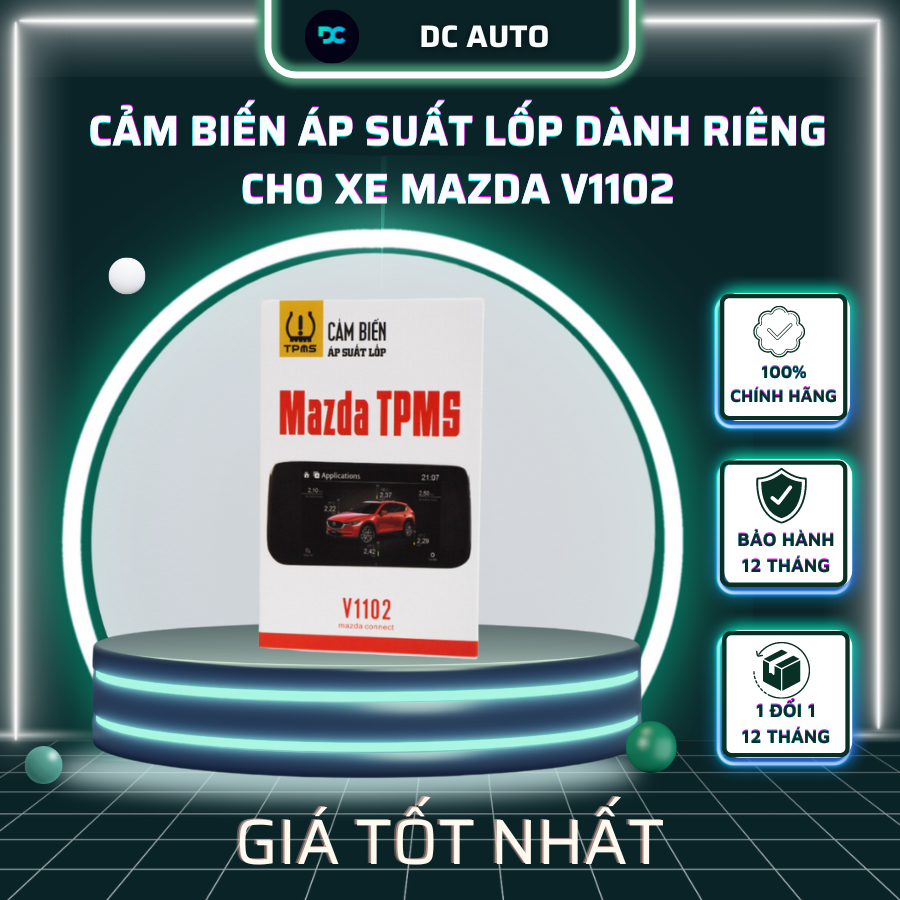 Cảm Biến Áp Suất Lốp Dành Riêng cho xe Mazda V1102