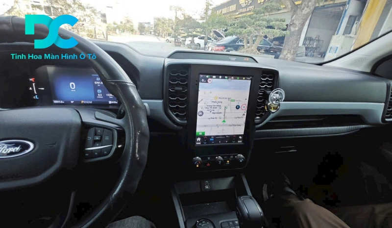 Giá màn hình Android Tesla cho Ford Ranger/Everest 2022-2025