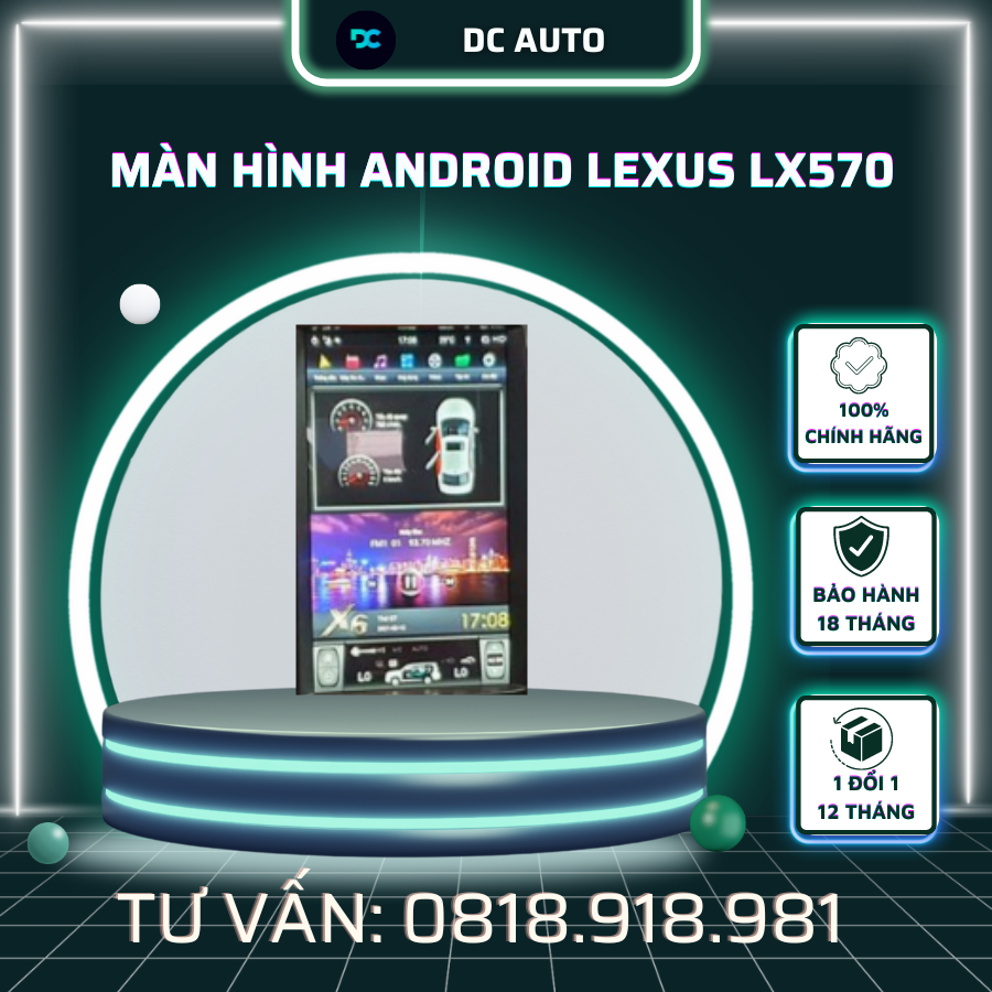 Màn Hình Android Lexus LX570