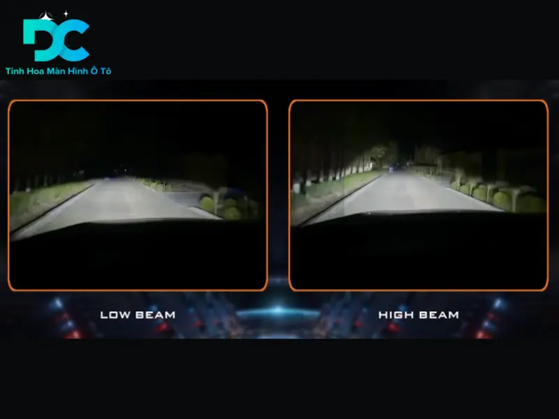 Bóng Led mini h4 aozoom