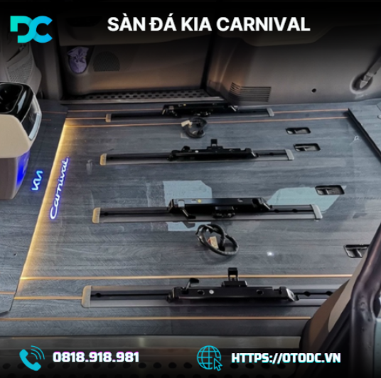 Sàn Đá Kia Carnival 7 Chỗ – Chất Lượng Cao Cấp, Tăng Đẳng Cấp Nội Thất Xe