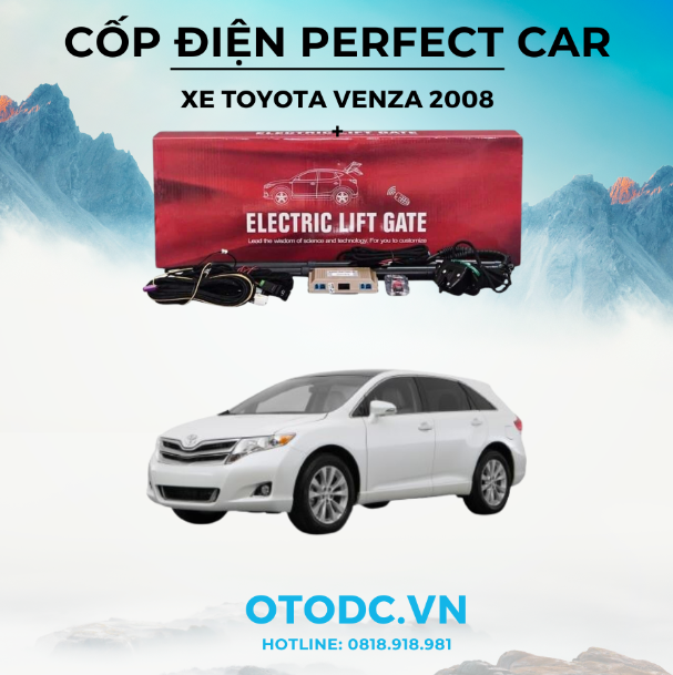Cốp Điện Xe Toyota Venza 2008+ Hiệu Perfect Car 