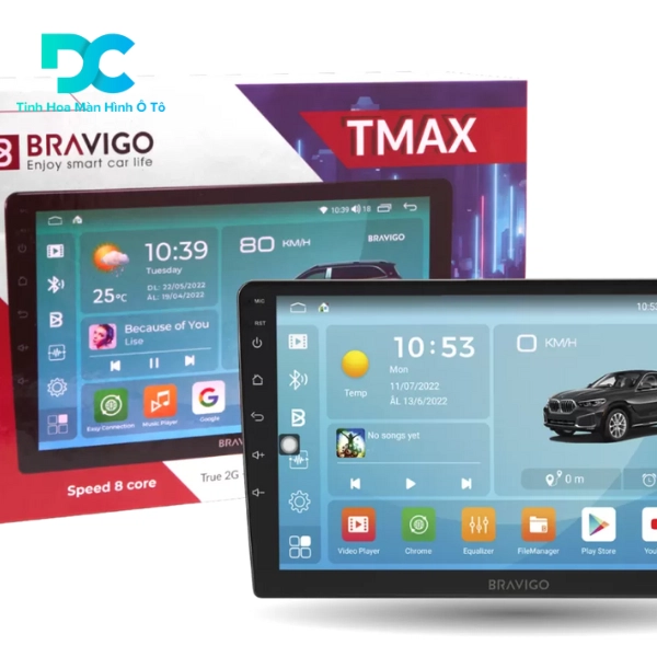  Màn hình android ô tô 7 inch thương hiệu Bravigo