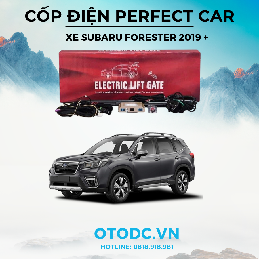 Cốp Điện Xe Subaru Forester 2019 + Chính Hãng Perfect Car