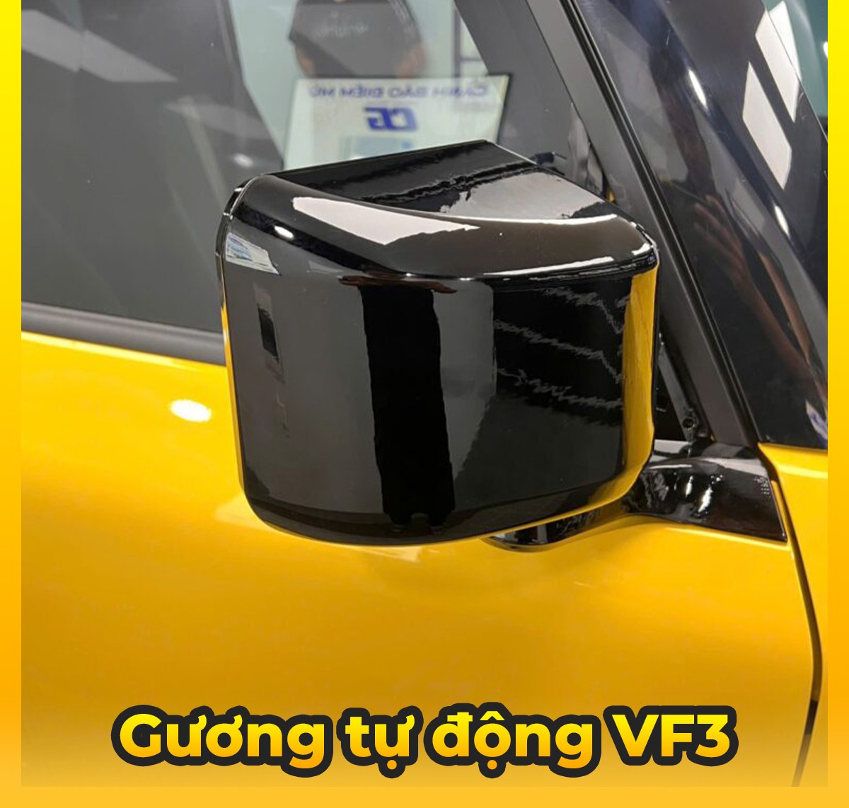Gương  gập điện lắp zin xe  Vinfast VF3 