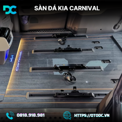 Sàn Đá Kia Carnival 7 Chỗ – Chất Lượng Cao Cấp, Tăng Đẳng Cấp Nội Thất Xe
