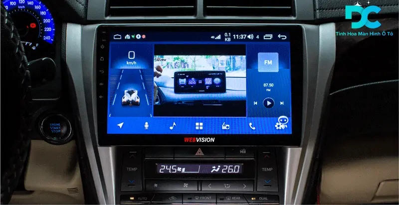 Màn hình Webvision X6 kích thước 9 - 10 inch