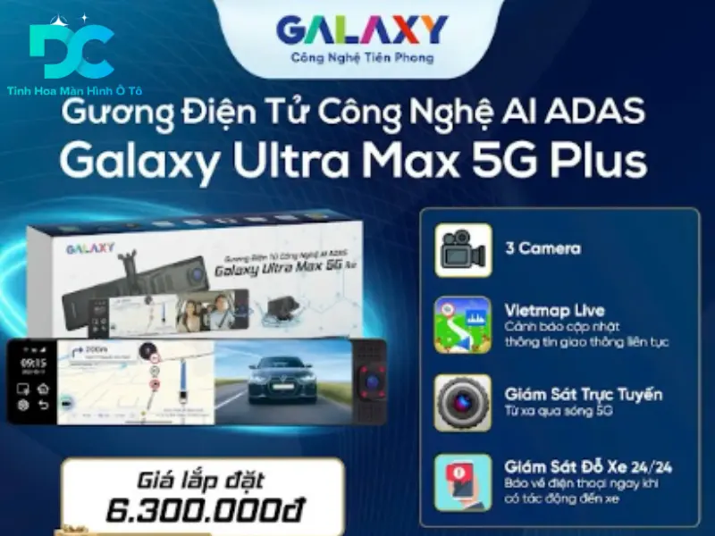 Gương điện tử Galaxy Ultra Max 5G Plus có giá bao nhiêu?